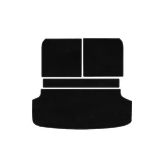 Alfombrilla de maletero textil Premium V2 (Negro)