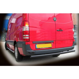 Protector Trasero AK002 Negro (Acero Inoxidable) Mercedes Sprinter W906 2006–2018 foto 1