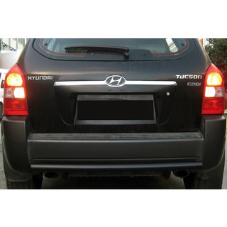 Barra Trasera AK002 Negra (Acero Inoxidable) Hyundai Tucson JM 2004- foto 1