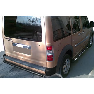 Barra Trasera AK-002 Negra (Acero Inoxidable)
