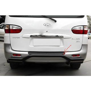 Barra Trasera AK-005 Negra (Acero Inoxidable) Hyundai H200, H1, Starex 1998-2007 foto 1