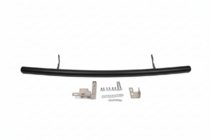 Mercedes Vito W639 2004-2014 Barra Trasera AK002 Negra (Acero Inoxidable) foto 5