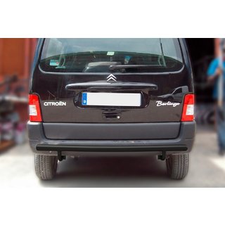 Protector Trasero Black (Acero Inoxidable) Citroen Berlingo 1996-2008 foto 1