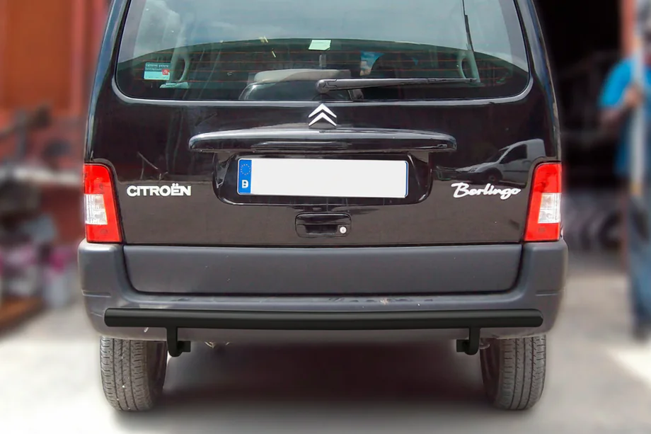 Citroen Berlingo 1996-2008 Protector Trasero Black (Acero Inoxidable) Image