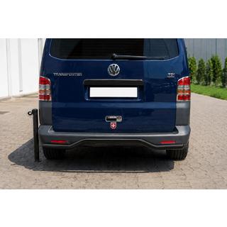 Barra Trasera Wave AK006 Negra (Acero Inoxidable) Volkswagen T5 Caravelle 2004-2010