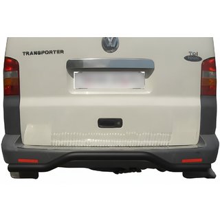 Barra Trasera Onda Negra (Acero Inoxidable) Volkswagen T5 Transporter 2003-2010 foto 2