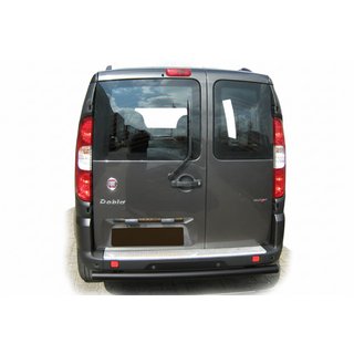 Barra Trasera AK002 Negra (Acero Inoxidable) Fiat Doblo I 2005-2010