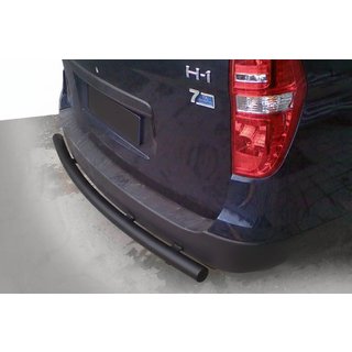 Barra Trasera AK002 Negra (Acero Inoxidable) Hyundai H300, H1, Starex 2008-2020
