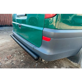 Barra Trasera AK002 Negra (Acero Inoxidable) Mercedes Viano 2004-2014 foto 1