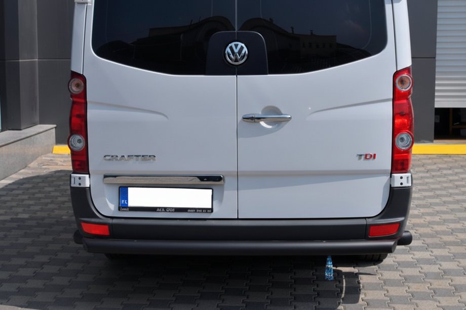 Volkswagen Crafter 2006-2016 Barra Trasera AK002 Negra (Acero Inoxidable) Image