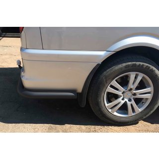 Esquinas Traseras AK003 Negro (2 uds, Acero Inoxidable) Mercedes Viano 2004-2014 foto 1