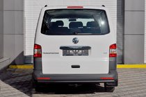 Volkswagen T5 Multivan 2003–2010 Barra Trasera AK002 Negra (Acero Inoxidable) foto 2