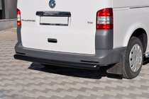 Volkswagen T5 Caravelle 2004-2010 Barra Trasera AK002 Negra (Acero Inoxidable) foto 1