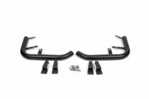 Volkswagen T5 Multivan 2003–2010 Esquinas traseras AK003 Negro (2 uds, acero inoxidable) foto 10