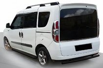 Opel Combo 2012-2018 Barra Trasera Black (Acero Inoxidable) foto 1