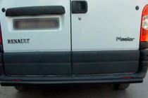Renault Master 2011-2023 Barra Trasera Black (Acero Inoxidable) foto 3