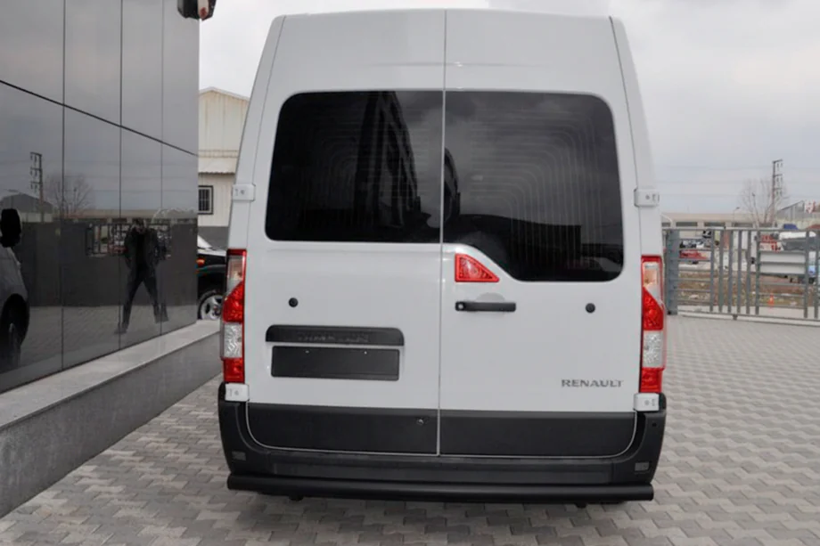 Renault Master 2011-2023 Barra Trasera Black (Acero Inoxidable) Image