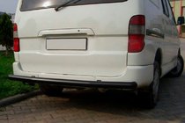 Toyota HiAce Barra Trasera Black (Acero Inoxidable) foto 1
