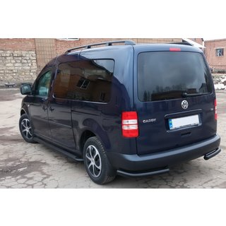 Esquinas traseras AK003 Negro (2 uds, acero inoxidable) foto 4