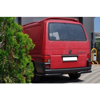 Esquinas traseras AK003 Negro (2 uds, acero inoxidable) Volkswagen T4 Transporter 1990-2003 foto 3