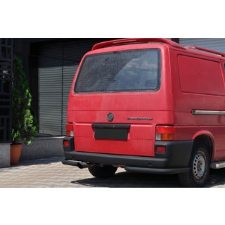 Esquinas traseras AK003 Negro (2 uds, acero inoxidable) Volkswagen T4 Caravelle/Multivan 1990–2003 foto 2