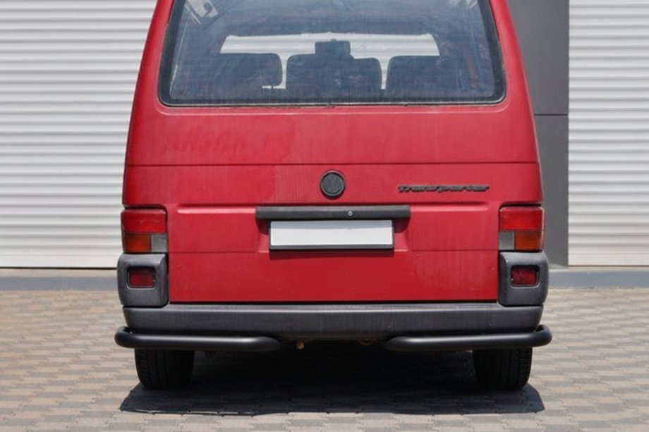 Volkswagen T4 Caravelle/Multivan 1990–2003 Esquinas traseras AK003 Negro (2 uds, acero inoxidable) Foto 1