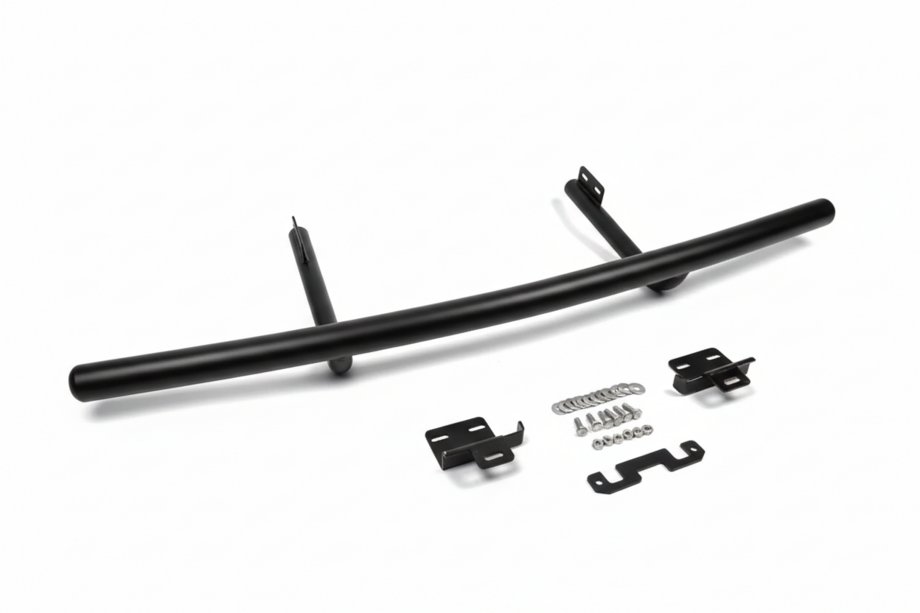 Volkswagen T4 Caravelle/Multivan 1990–2003 Barra Trasera AK002 Negra (Acero Inoxidable) Foto 6