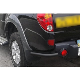 Esquinas Traseras AK003 Negro (2 uds, Acero Inoxidable) Mitsubishi L200 2006-2015 foto 2