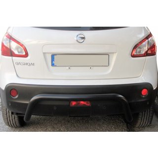 Barra Trasera AK007 Negra (Acero Inoxidable) Nissan Qashqai 2010-2014 foto 2