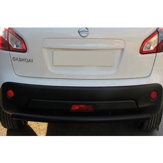 Barra Trasera Recta Black (Acero Inoxidable) Nissan Qashqai 2010-2014 foto 2