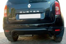 Renault Duster 2008–2017 Barra trasera Black (acero inoxidable) foto 4