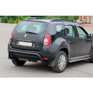 Barra trasera Black (acero inoxidable) Renault Duster 2008–2017 foto 3