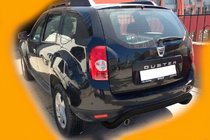 Dacia Duster 2008-2018 Barra trasera Black (acero inoxidable) foto 5