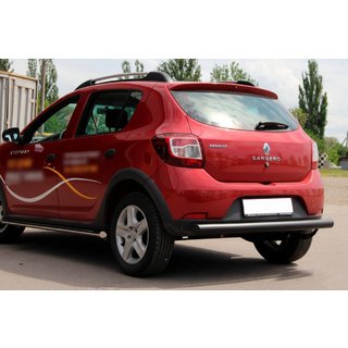 Barra Trasera AK002 Negra (Acero Inoxidable) Dacia Sandero 2013-2020 foto 2