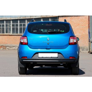 Barra Trasera AK002 Negra (Acero Inoxidable) Dacia Sandero 2013-2020 foto 4