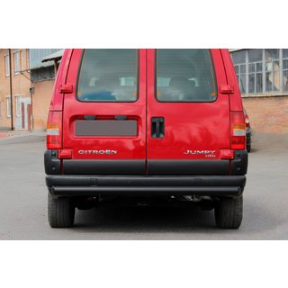 Barra Trasera AK002 Negra (Acero Inoxidable) Fiat Scudo 1996-2007