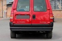 Citroen Jumpy 1996-2007 Barra Trasera Black (Acero Inoxidable) foto 1