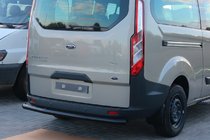 Ford Custom 2013-2022 Barra Trasera AK002 Negra (Acero Inoxidable) foto 2