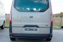 Ford Custom 2013-2022 Barra Trasera AK002 Negra (Acero Inoxidable) foto 4