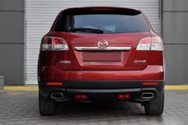 Mazda CX-9 2007-2016 Barra Trasera AK002 Negra (Acero Inoxidable) foto 2