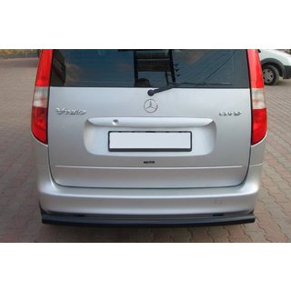 Defensa trasera Black (acero inoxidable) foto 1
