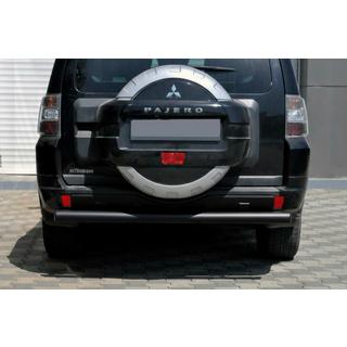 Barra Trasera AK002 Negra (Acero Inoxidable) Mitsubishi Pajero Wagon IV 2006-2021 foto 1