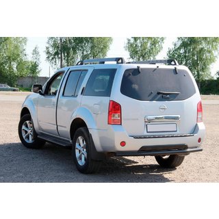 Barra Trasera AK002 Negra (Acero Inoxidable) Nissan Pathfinder R51 2005-2014 foto 3