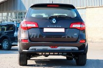 Renault Koleos 2008-2016 Barra Trasera AK002 Negra (Acero Inoxidable) foto 3