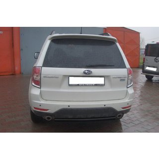 Barra Trasera AK002 Negra (Acero Inoxidable) Subaru Forester 2008-2013 foto 2