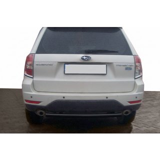 Barra Trasera AK002 Negra (Acero Inoxidable) Subaru Forester 2008-2013 foto 3