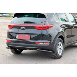 Protector Trasero de Esquina AK003 Negro (Acero Inoxidable) Kia Sportage 2015-2021 foto 2
