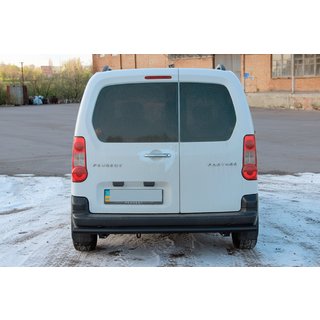Protector Trasero Black (Acero Inoxidable) 60 mm Citroen Berlingo 2008-2018 foto 2