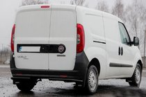 Opel Combo 2012-2018 Barras de esquina traseras AK003 Negro (acero inoxidable) foto 4