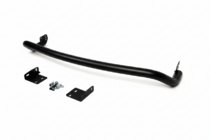 Hyundai Santa Fe 2 2006-2012 Barra Trasera AK002 Negra (Acero Inoxidable) foto 3